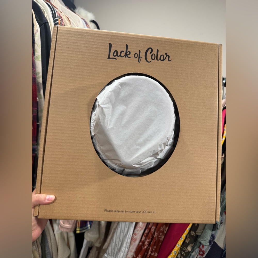 Lack Of Color Zulu Unisex Australian Wool Sand Beige Fedora Hat NEW - Picture 6 of 9